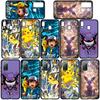 Phone Case for Samsung Galaxy S25 S23 S22 S24 Ultra FE Plus S9 A05 A06 A15 A16 A36 A37 A35 A54 A55 A56 A57 A25 A53 A17 Poster Pokemon GO Pikachu Cover
