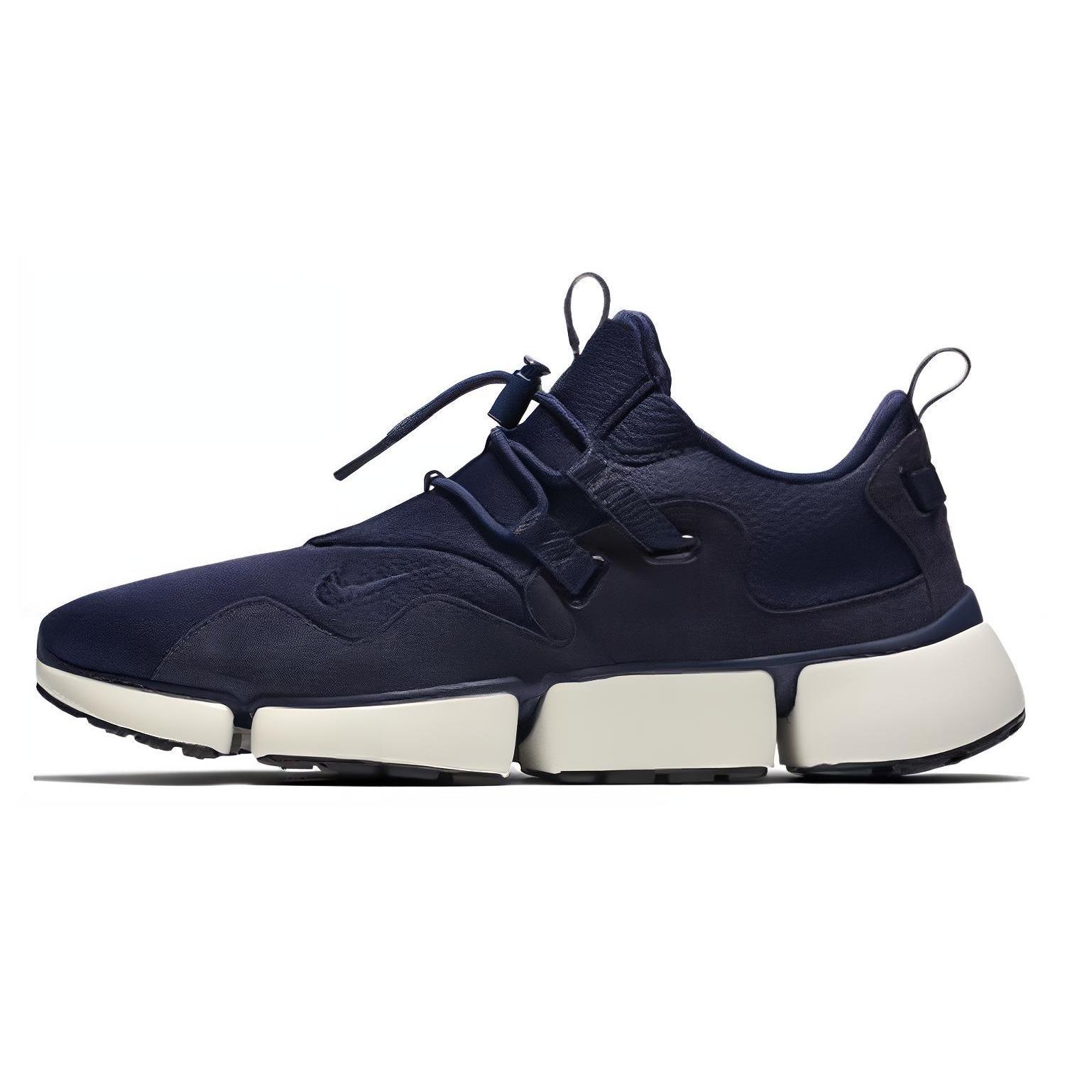 

Nike Pocket Abrasion Resistant Breathable Low top Running Shoes Men s Blue White 918243-400 45