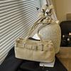 Autumn and winter new armpit bag, high-end retro suede bag, niche design shoulder bag