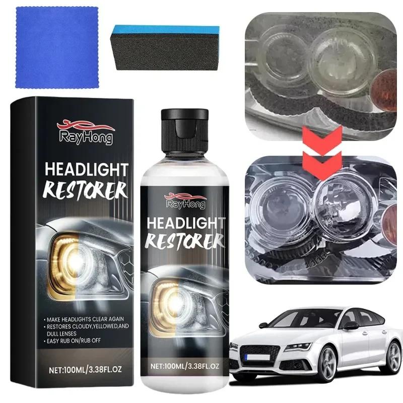 Premium Lens Cleaner: Restores Cloudy & Oxidized Headlights