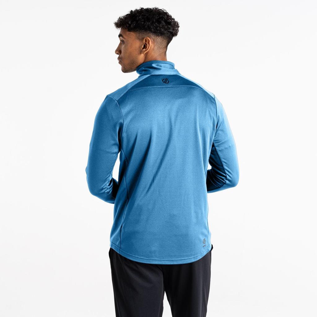 Dare 2B Férfi Terrain Core Stretch Negyedcipzáras Középső réteg