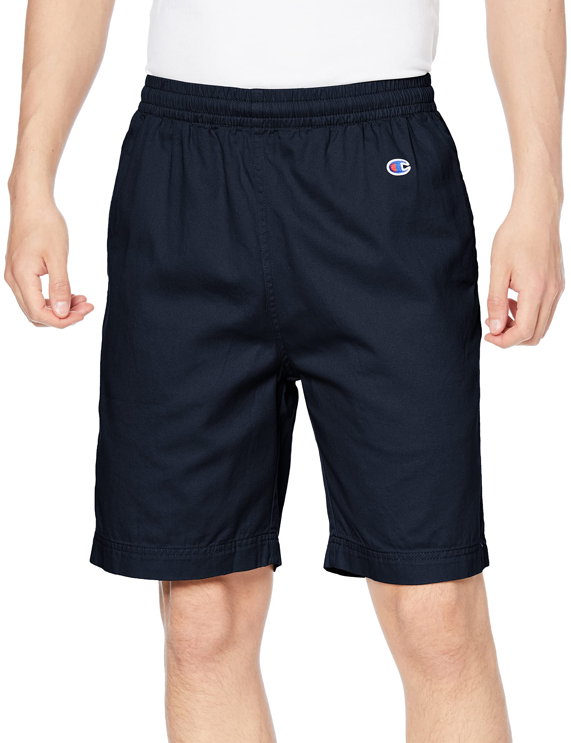 

Champion Basic Хлопковые Шорты с Графическим Логотипом Размер L Мужские 100%, Темно-синие, (C3-X520)
