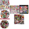 Music Bumper Stickers Waterproof Sticker Pack For Adults And Kids 100pcs