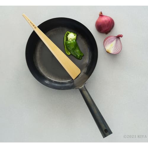 Kiya Hammered Iron Frying Pan, 20cm, by Yamada Kogyosho