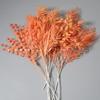 Orange-Themed Wedding Aisle Simulation Flower Arrangement - Artificial Home Decor Row Flowers