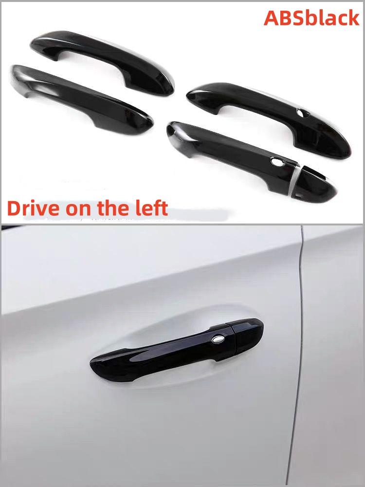 WAK1  LHD/RHD Car Window Control Lift Panel Cover Sticker Carbon Fiber 4pcs for MG4 MG 4 EV Mulan 2023- 2024 Acc.