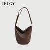 Retro Women's Simple Large-Capacity Portable Bucket Bag
