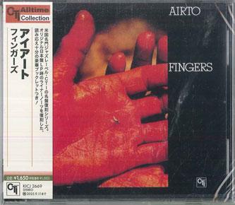 CD AIRTO - Fingers KICJ2669 KING 2025 Japan Obi Jazz