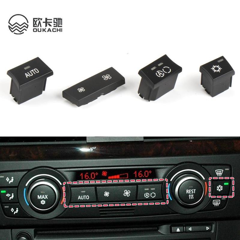 Auto Dashboard Klimaanlage Lüftungssteuerung AC-Taste Für BMW 1 3X1X3 Serie E81 E82 E87 E88 E84 E90 E91 E92 E93 F25