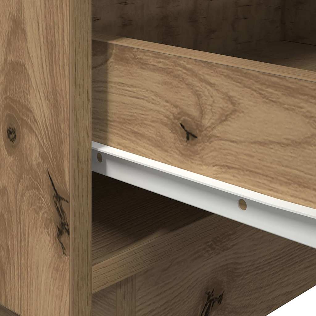 Nightstand Artisan Oak 45 x 40 x 55 cm Engineered Wood