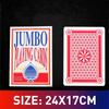Creative Design Of Large Size And 9 Times Thicker Funny Cards Play Big Props A4 Big Card Mini Poker 4 Size