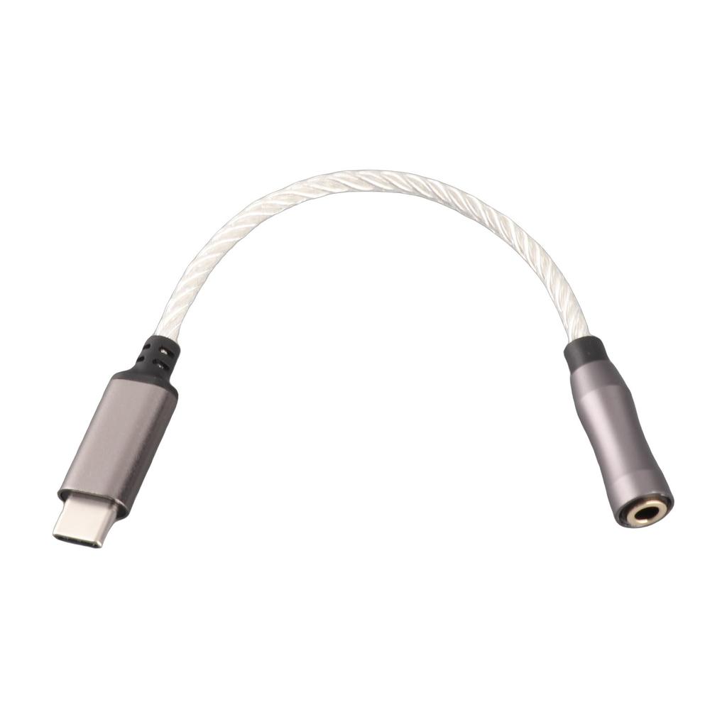 Type C to 3.5mm Headphone Amplifier 15cmCelsius5.9in 120dB Headphone Amplifier for   PC