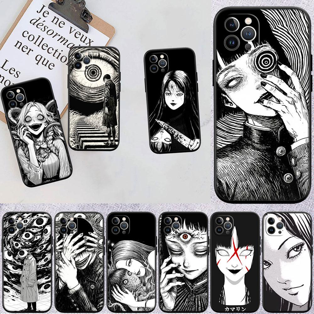 LO52 Horror Junji Ito Tomie Soft Shell Phone Case for Xiaomi Xiaomi Poco M4 M5 M6 M7 X3 X6 X7 F8 Ultra Pro GT NFC