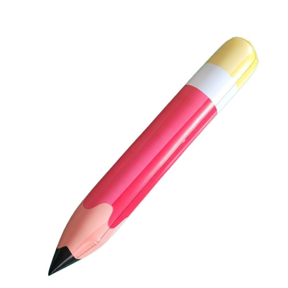 Cartoon Themed Designs Giant Pencil School Office Supplies Wooden Huge Inflatable Pencil Classroom Decor Creative Stationery