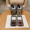 Suitable for Samsung ZFLIP6 Gradient Flash Powder Magnetic Charging ZFLIP3 4 5 Mirror Bracket Folding Shell
