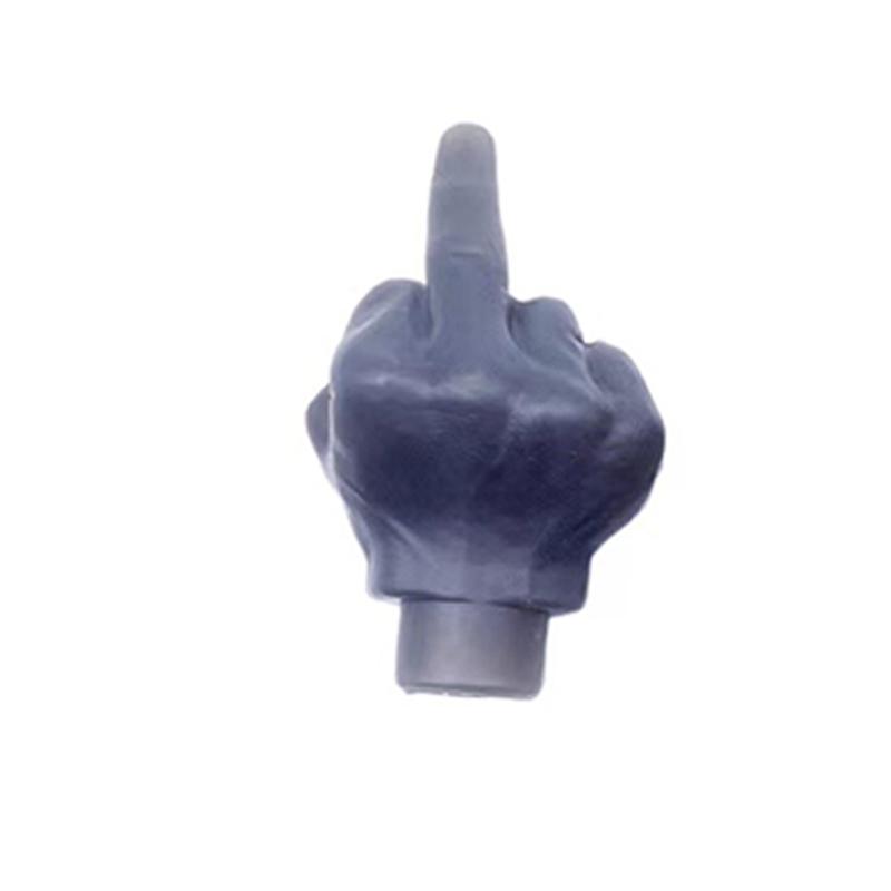 Motorcycle Car Tire Valve Cap Personality Decor Middle Finger Styling Dustproof Waterproof Valve Caps Cover Tyre Valves Stem Cap