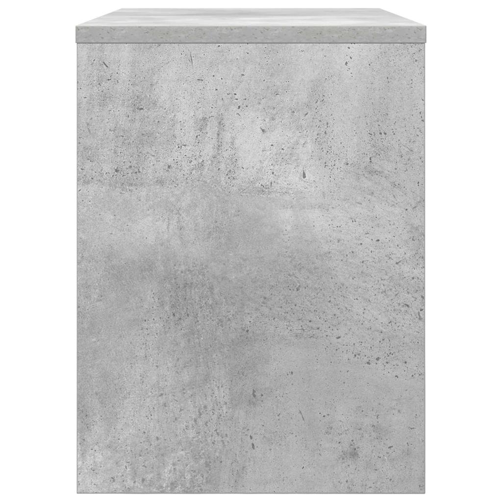 TV Stand 60 x 30 x 40 cm Concrete Grey Engineered Wood