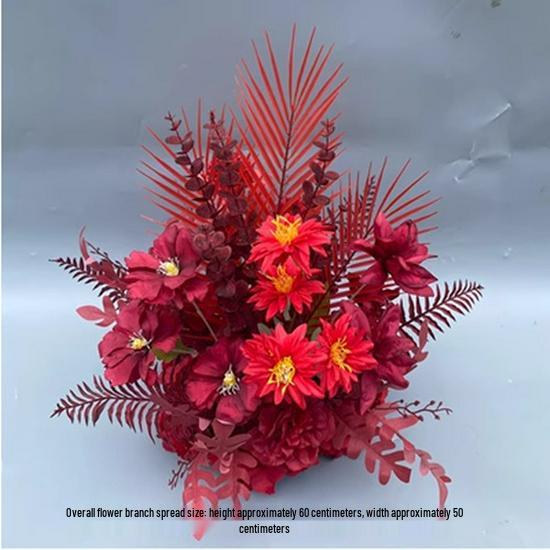 Seidenblumen-Gangdekorationen für Hochzeiten und Verlobungen
