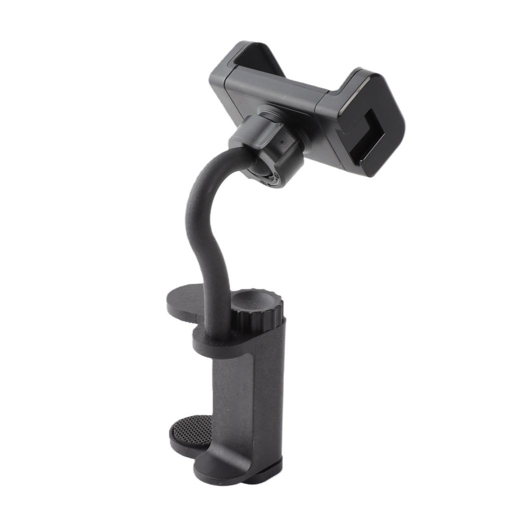 Guitar Phone Holder Lightweight Anti Phone Loosening Adjustable 360 Degrees Rotatable Phone Mount for Ukulele Bass