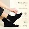 LangSha Men's Odor-Proof Breathable Mid-Calf Business Cotton Socks