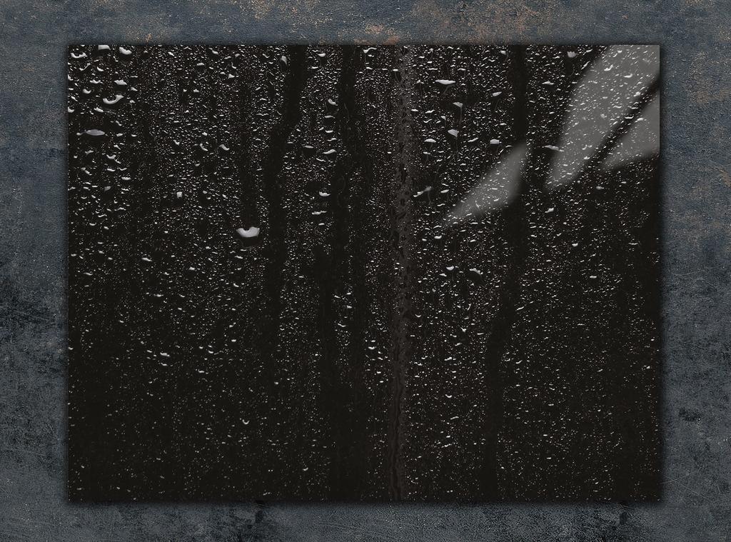 TAGLIERE IN VETRO 40x30 NERO