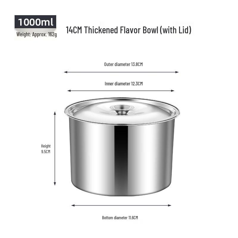 Lenore Stainless Steel Seasoning Container