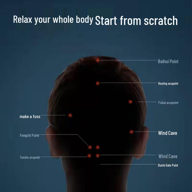 SKG BC3 Head and Scalp Massager CN plug (adapter included)