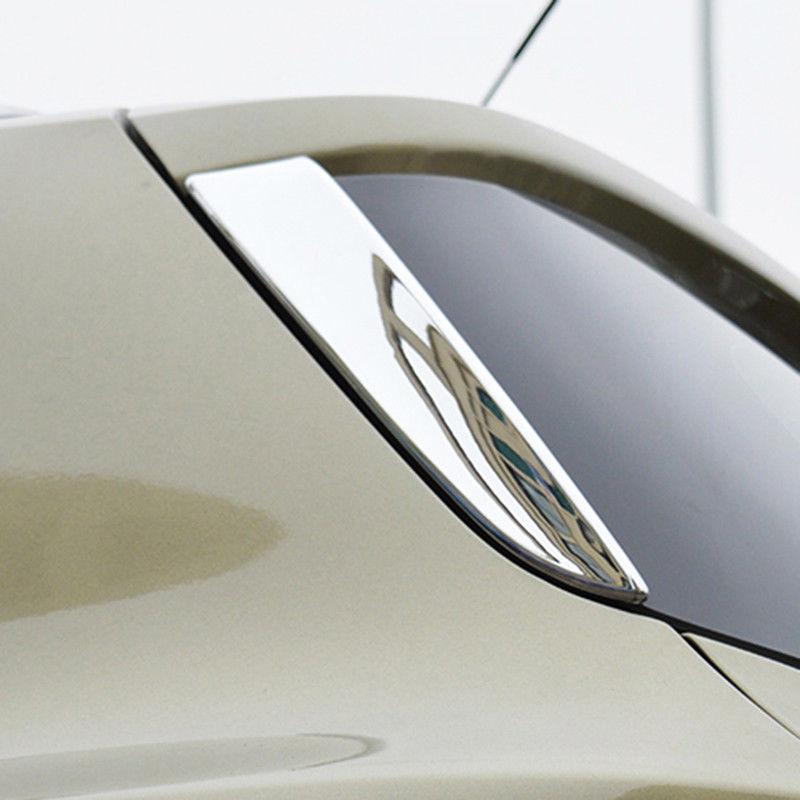 Spoiler Lateral do Para-brisa da Janela Traseira Moldura de Acabamento Para Ford Escape Kuga 2013 2014 2015 2016 2017 2018 Carro Auto Interior Acce