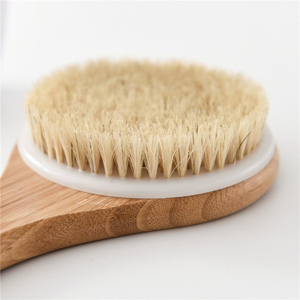 Anti-slip Back Scrubber Long Handle Scrubbing Brush Daily Use Shower Brush  Home