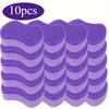1/5/10pcs of New Purple Kitchen Cleaning Sponges, Durable and Not Prone To Deformation, Reusable Dishcloths
