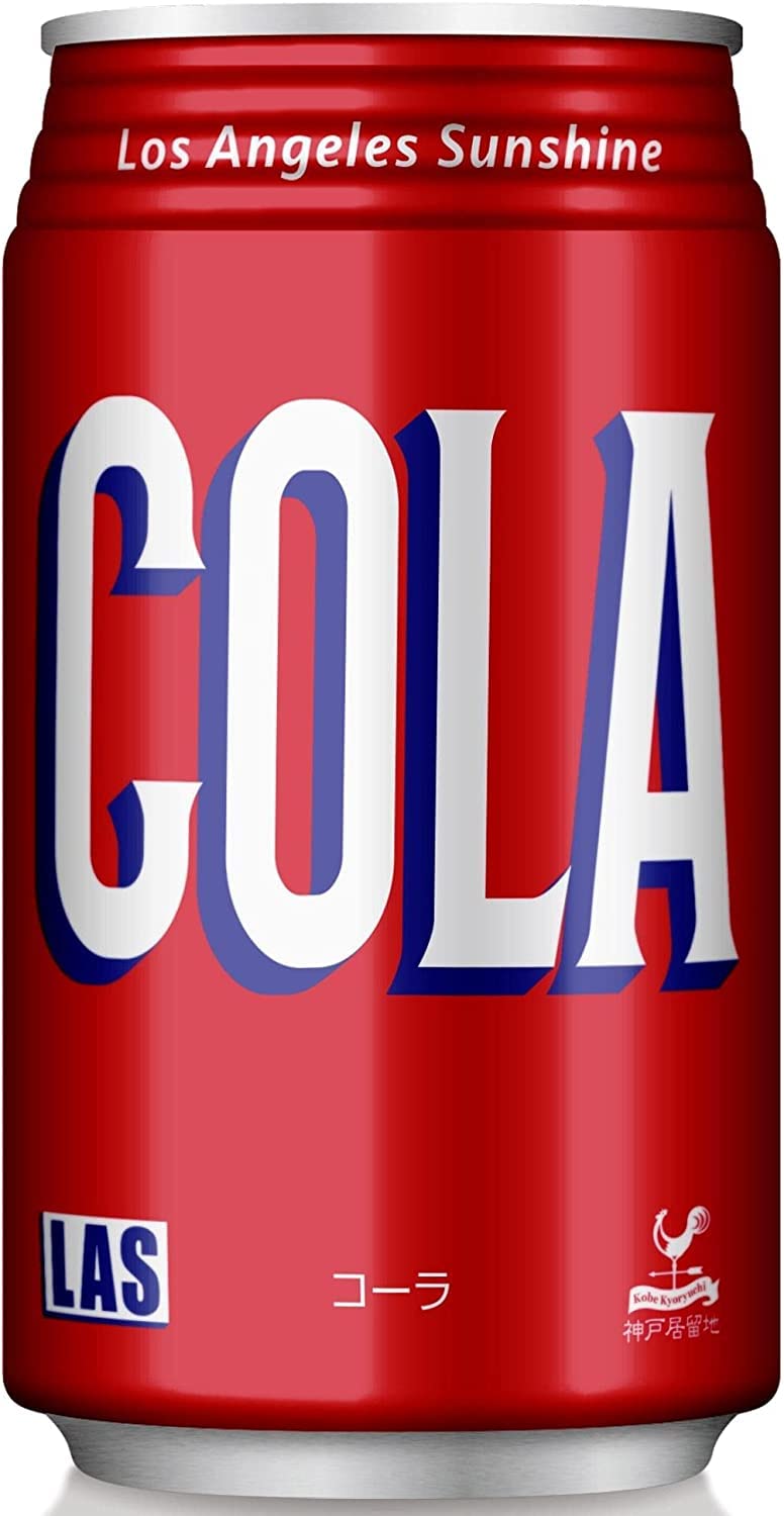 

Kobe Settlement LAS Cola Банка 350 мл x 48 бутылок Газированная [Домашний напиток]