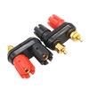 1PC Banana Plugs Couple Terminals Red Black Connector Amplifier Terminal Binding Post Banana Speaker Plug Jack