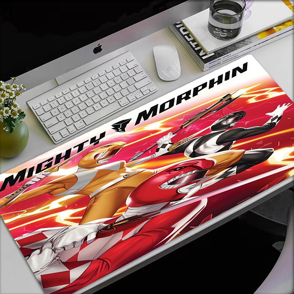 Mighty Morphin Theme Mouse Pad, Non Slip Rubber Base, Multifunctional Office & Home Decor, Perfect for Workspace Personalization.