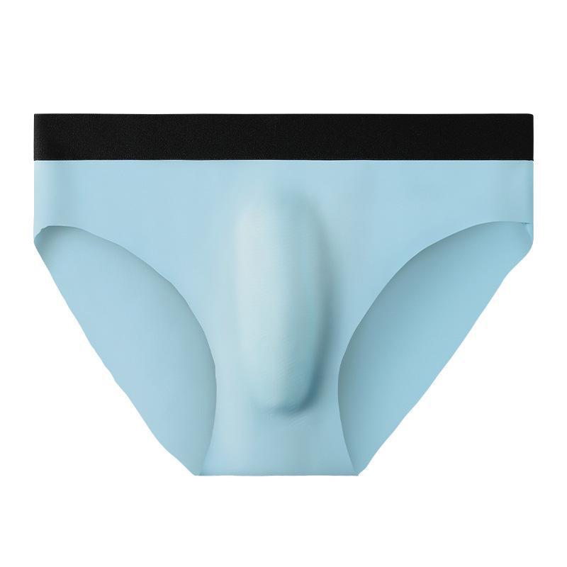 Męskie, ultracienkie, bezszwowe majtki Ice Silk – oddychająca, miękka i wygodna bielizna letnia