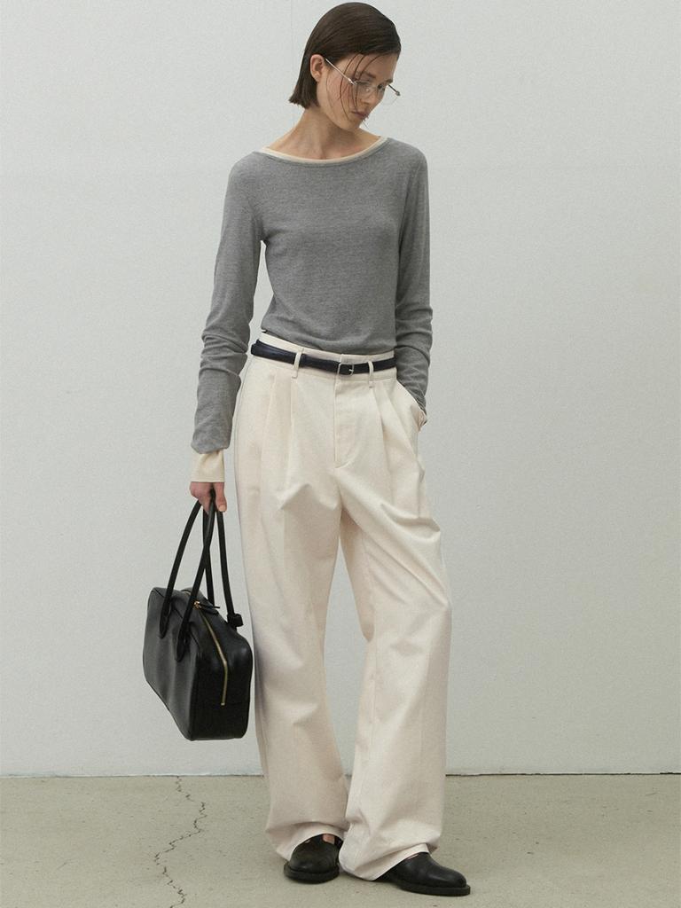 Atelier Nine Essential Tuck Pants S(Pt-5596)