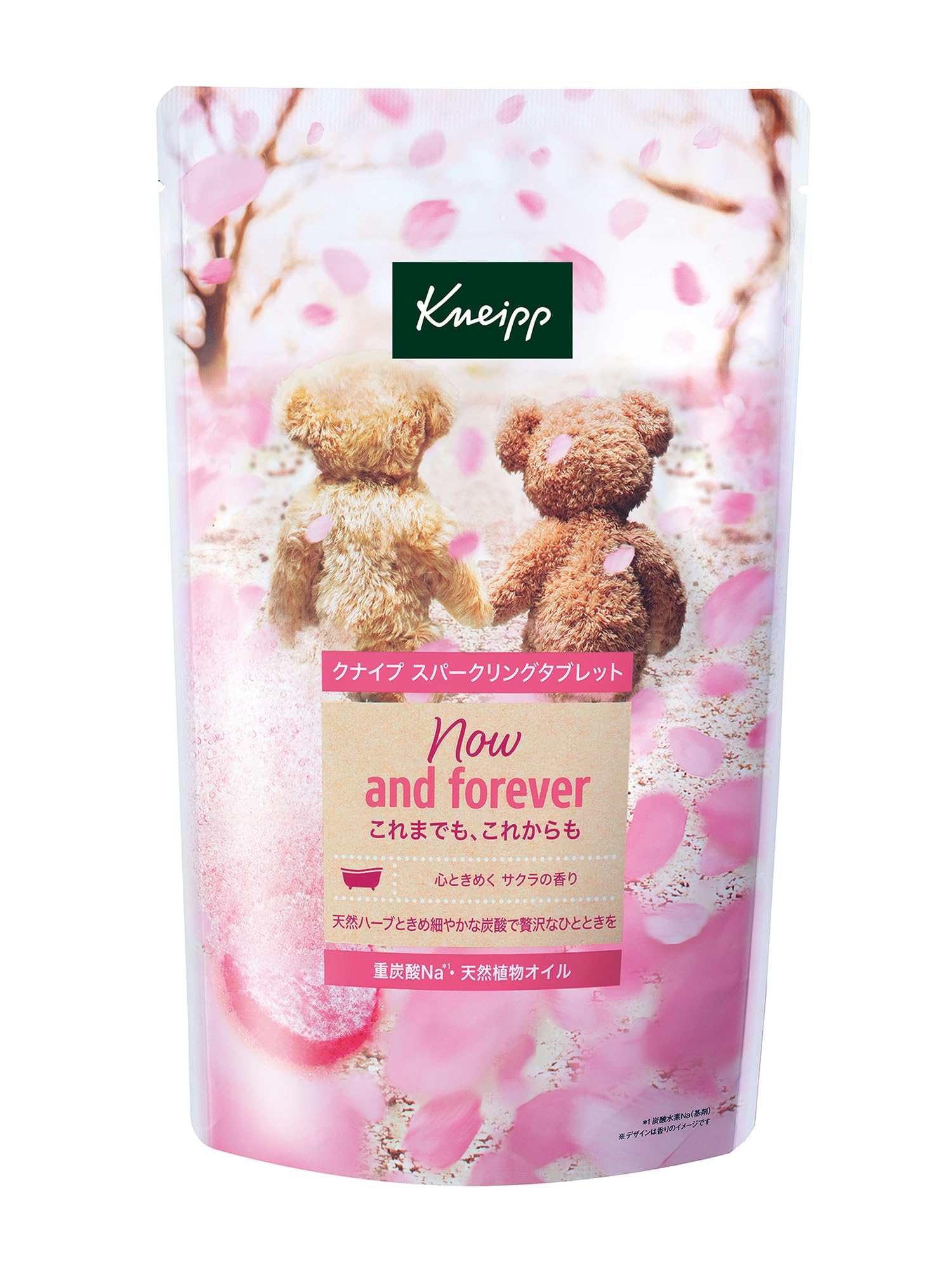 Kneipp Sparkling Sakura 50g x 6 Tablets, Scent,