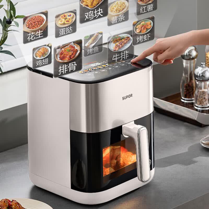 SUPOR 6L Touch Control Smart Air Fryer CN Plug (adapter Included)