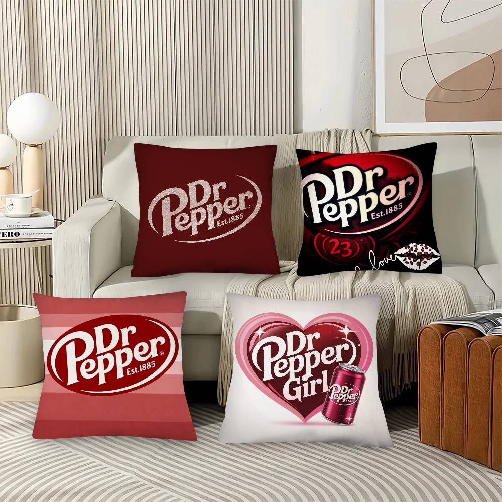 1Pc D-Dr P-Peppers Pillow Case Fashion Square Pillowcase Bedroom Sofa Room Ins Decoration Leisure