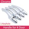 For KIA Sportage MK3 SL 2011 2012 2013 2014 2015 Chrome Door Handle Cover Exterior Trim Catch Car Cap Stickers Accessories