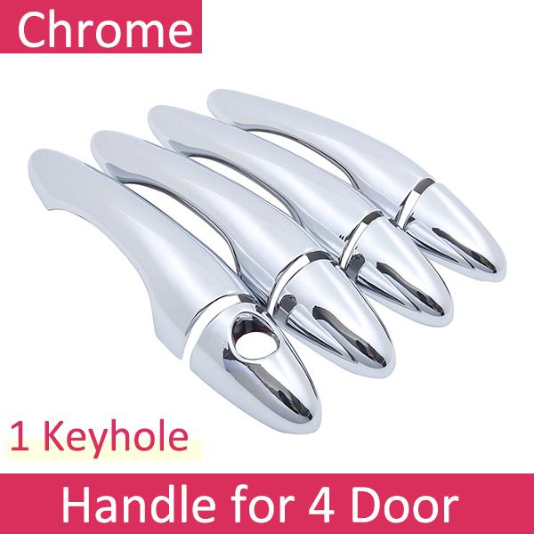 For KIA Sportage MK3 SL 2011 2012 2013 2014 2015 Chrome Door Handle Cover Exterior Trim Catch Car Cap Stickers Accessories