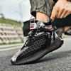 Men's Winter Plus Size Fashionable Lightweight Plush Warm Cotton Shoes Snow Boots Casual Sports Cotton Shoes
