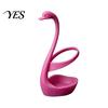 Bathroom Toothbrush Organizer 3D Printed Swan Holder, with Hollow Water-Draining Design, Black White Breathable Stand Dual Color, Widened Stable Base,