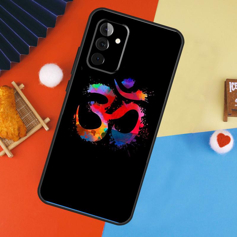 OM Yoga GOA Zen Symbol Cover For Samsung Galaxy A15 A25 A35 A55 A52 A32 A12 A14 A34 A54 A51 A71 A53 A33 A13 Case