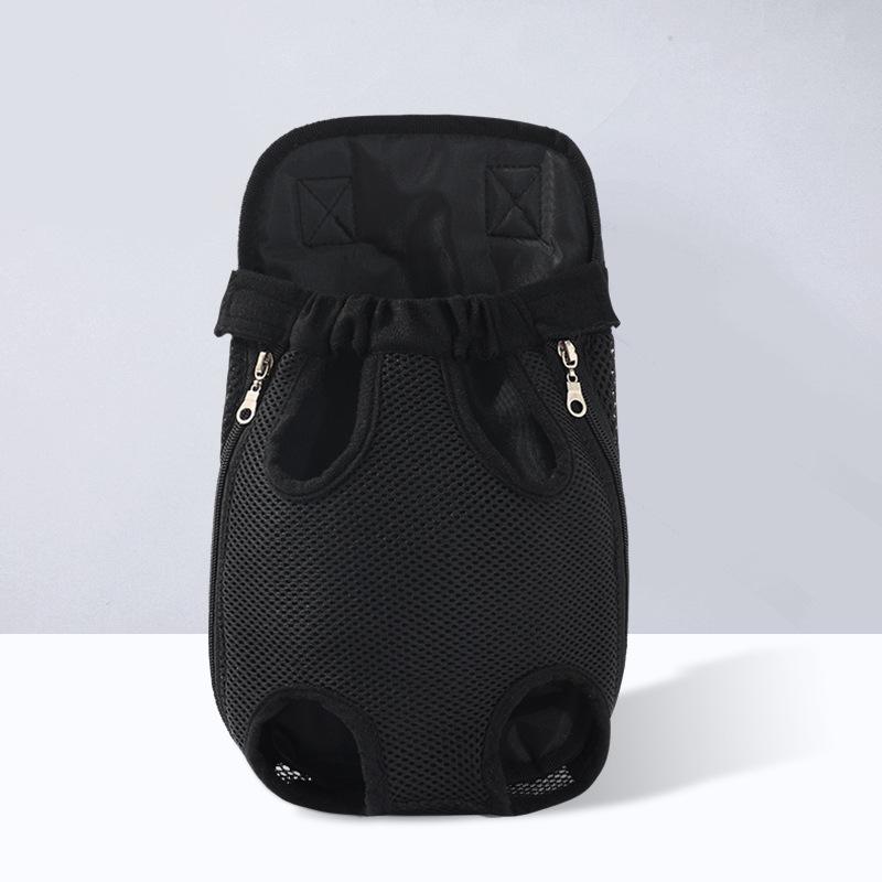 

Дышащий четырехногий рюкзак для путешествий с питомцем на двойных плечевых лямках Small