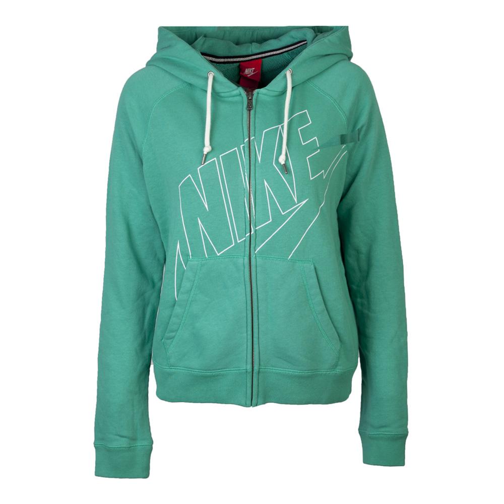 

Nike As Rally Fz Logo Letter Hooded Knit Long Sleeve Jacket Women jackets 642736-347 S