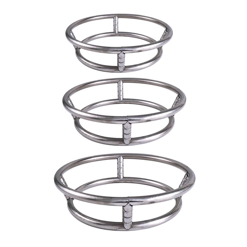 Steel Anti-scald Diameter 23/26/29cm Double Ring Rack Holder Kitchen Supplies Wok Rack Shelf