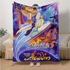 Custom 1pc Maleficent's Tale Blanket, Soft And Comfortable Blanket, Casual Warm, Camping Travel Blanket, Birthday Gift Q910165