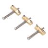 3Pcs Compensated Guitar Saddles 10.8mm Octave Guitar Bridge Saddles for TL Electric Guitar