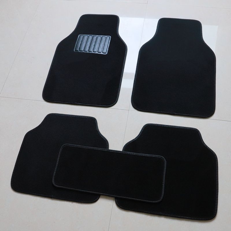 Suede Car Foot Mat Universal Foot Pad Non Slip Waterproof Floor Mat Velvet Foot Mat Easy To Clean Car Seat Cover