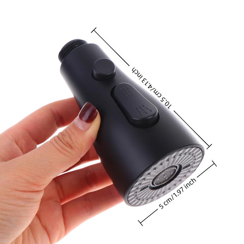 Universal Replacement Pull Out Spray Head for Kitchen Mixer Tap Ergonomic Nozzle for Modern Apartment Kitchen Use